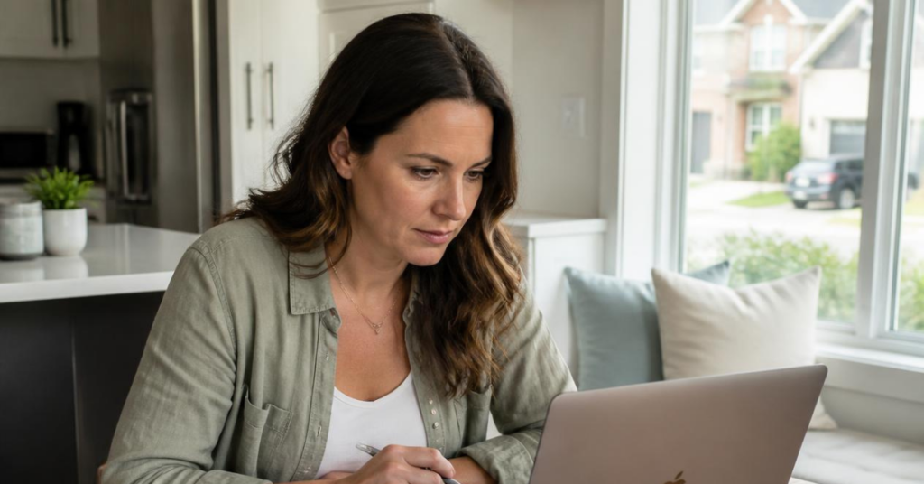What to Know Before Applying for a HELOC 1 homeowner looking studying heloc